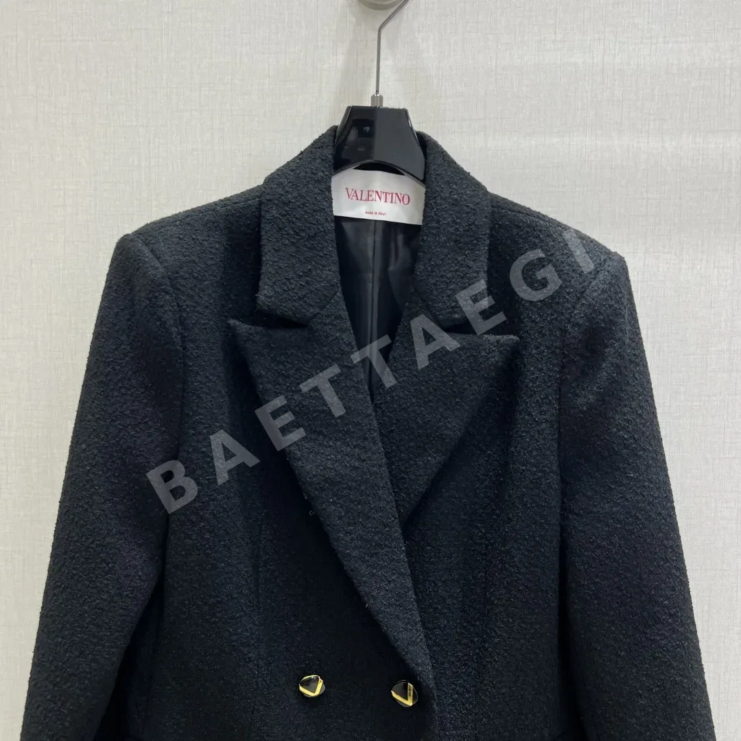 발렌티노 더블 브레스트 여성 자켓 상세 이미지 3