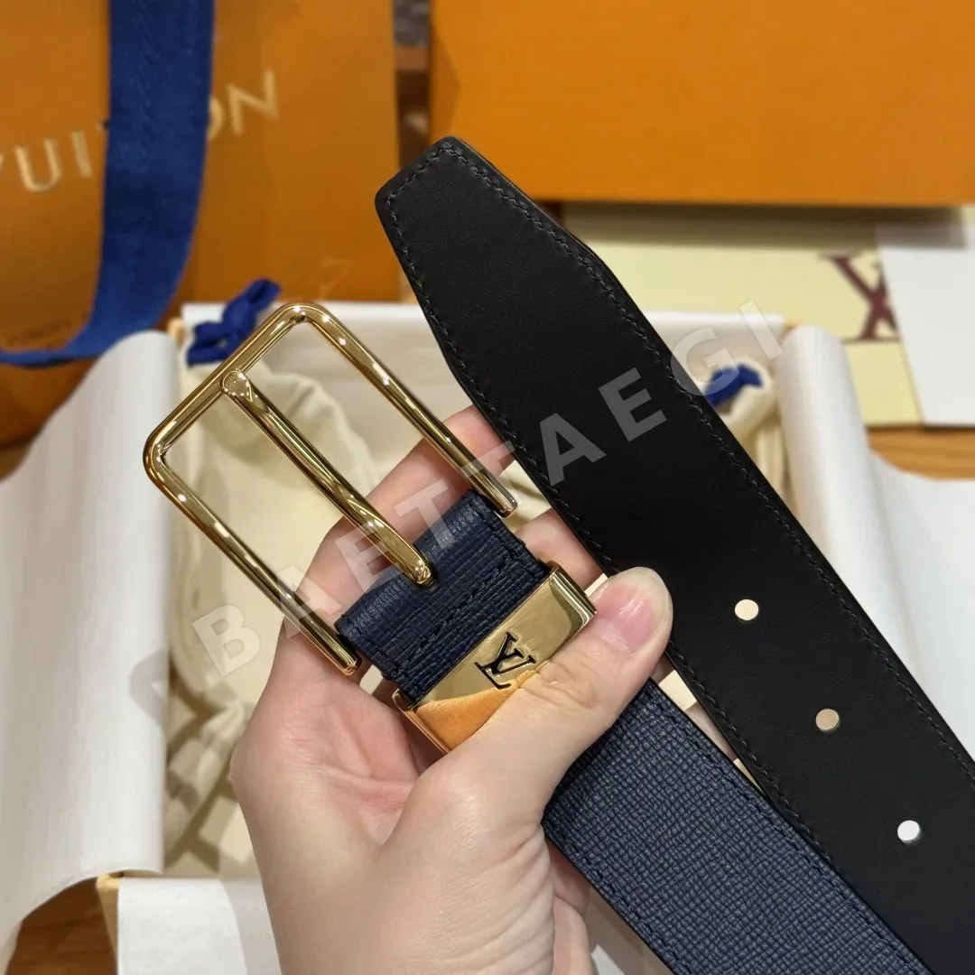 루이비통 폰느프 남성 가죽 벨트 상세 이미지 6