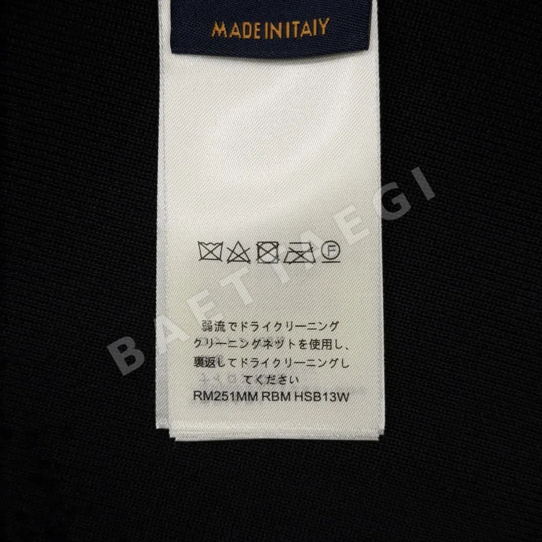 루이비통 가죽 패치 니트 지퍼 자켓 상세 이미지 9
