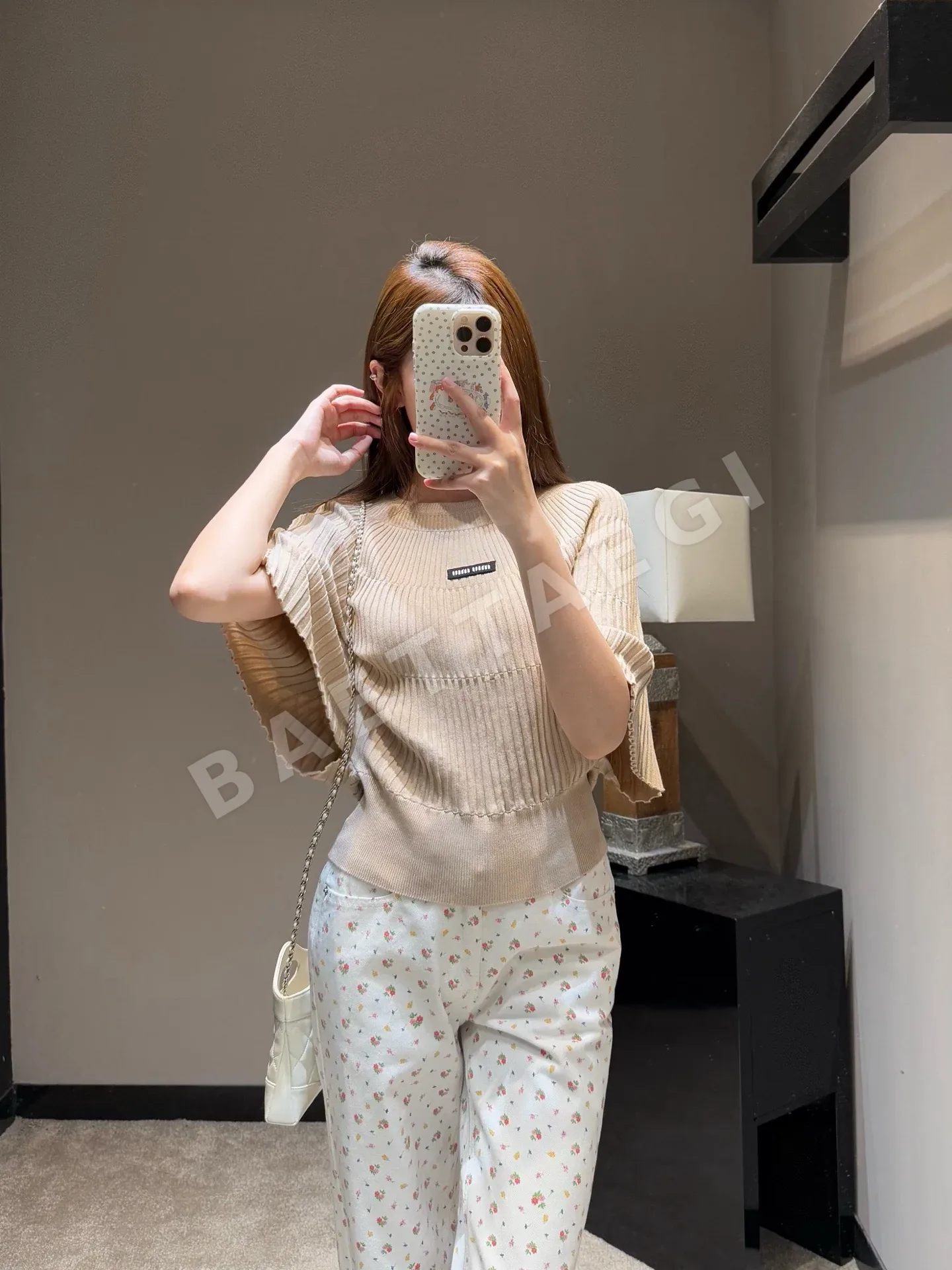 샤넬 여성 반팔 티셔츠 상세 이미지 9