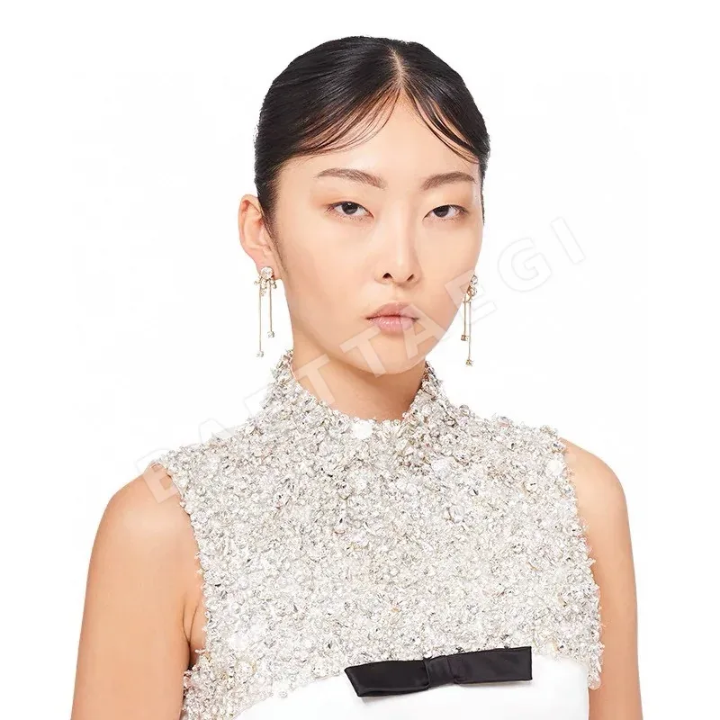 미우미우 3연 링 태슬 귀걸이 상세 이미지 6