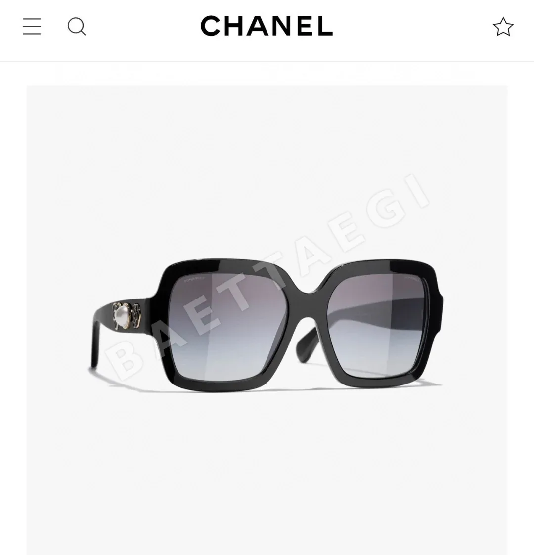샤넬 선글라스 73511 Chanel Sunglasses 상세 이미지 2