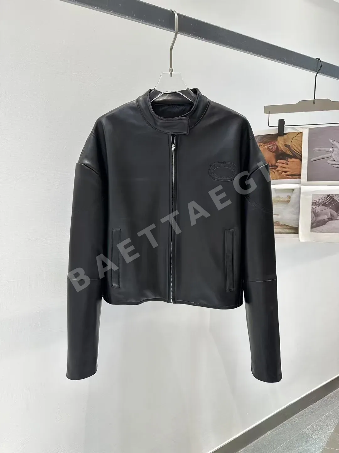 디올 여성 램스킨 자켓 206344
