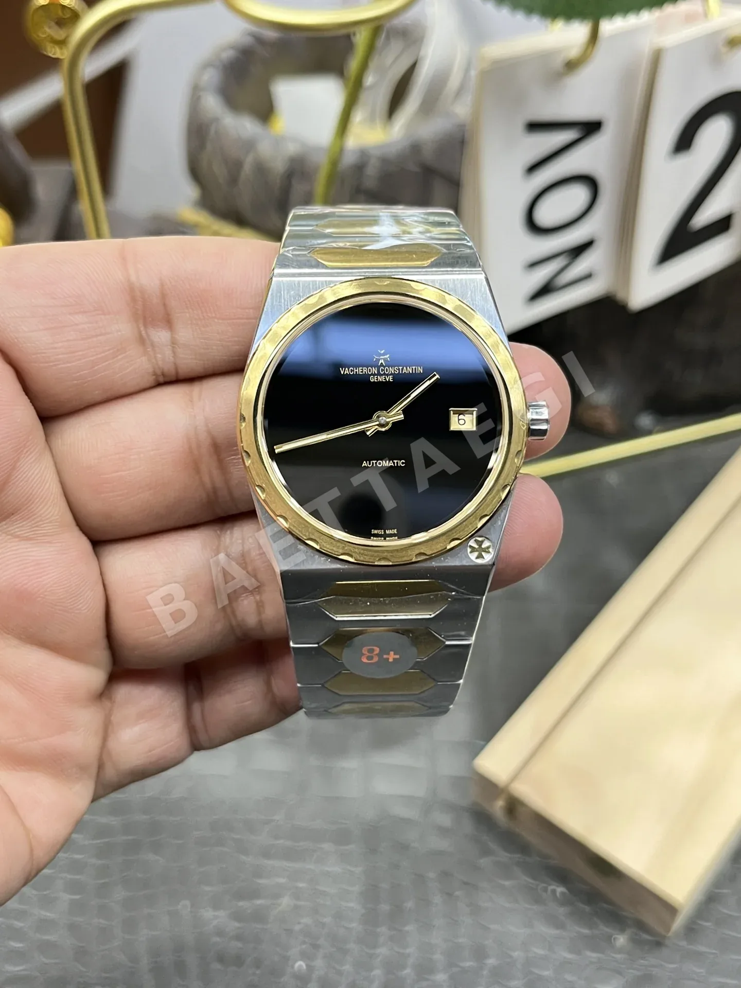 바쉐론 콘스탄틴 히스토릭 222 2 핸즈 자동 8+ 공장 레플리카 43588 Vacheron Constantin