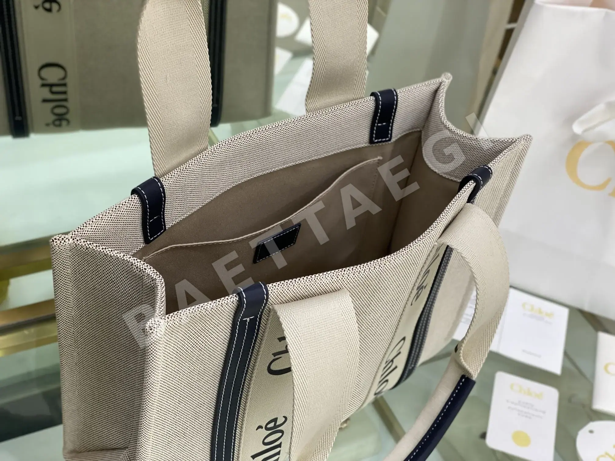 끌로에 우디 토트백 상세 이미지 8