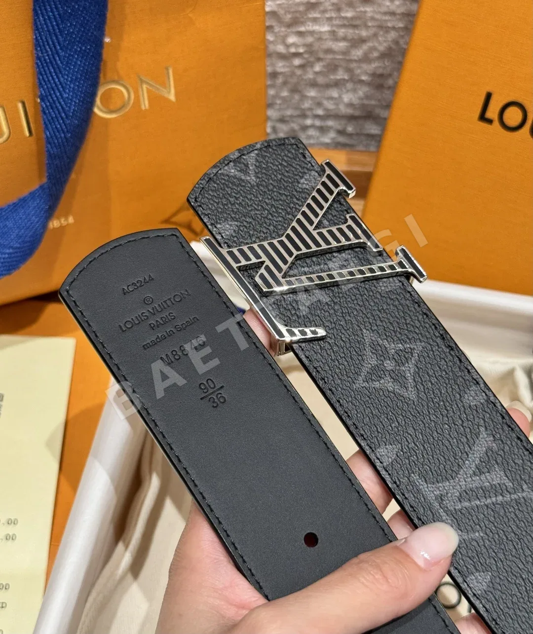 루이비통 디멘션 40mm 리버시블 벨트 상세 이미지 6