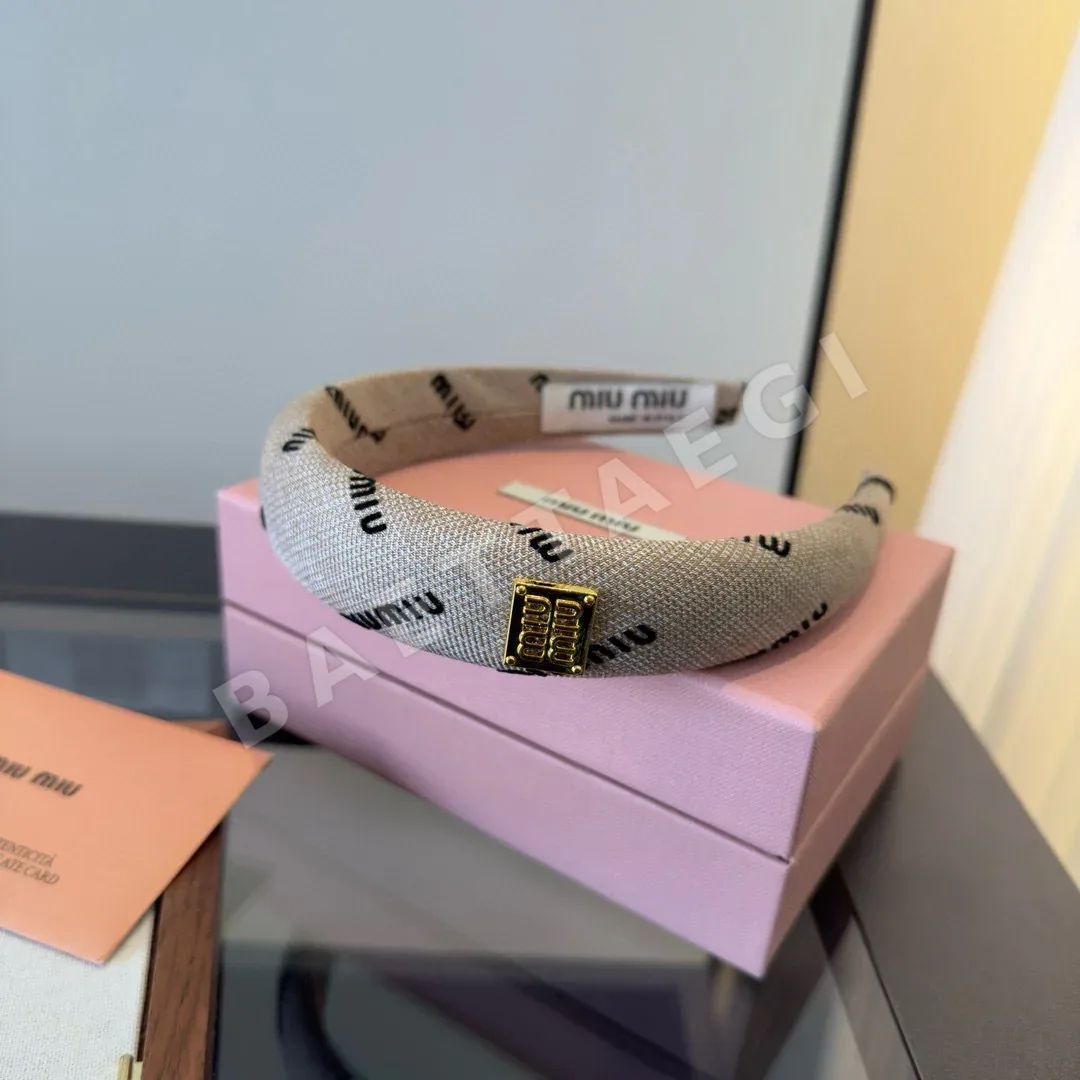 미우미우 헤드밴드 183812