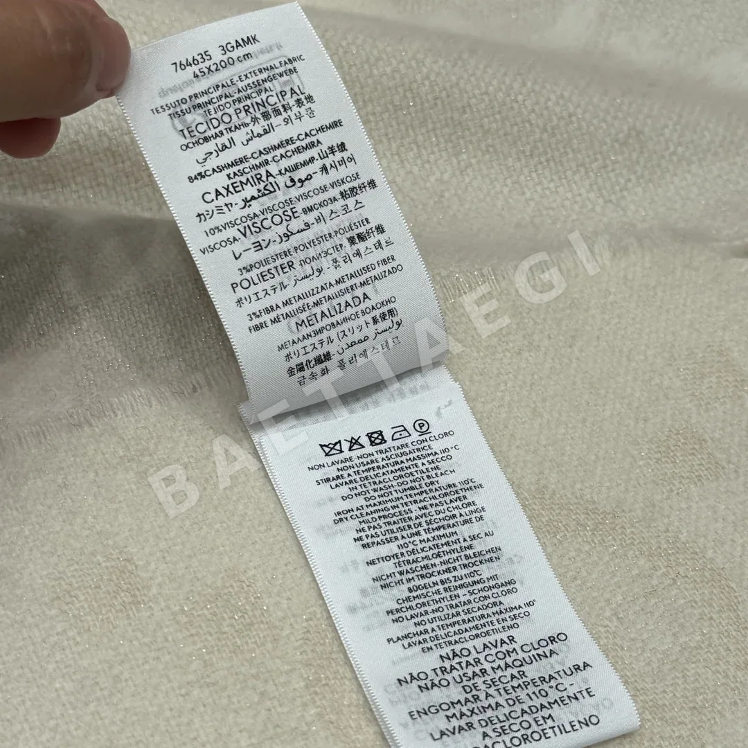 구찌 골드 G 양면 머플러 상세 이미지 9