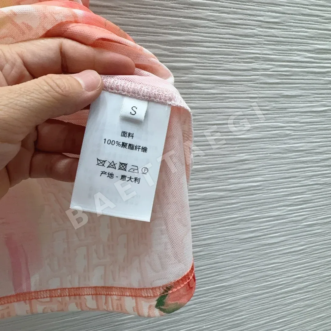 구찌 메시 모노그램 반팔 티셔츠 상세 이미지 7
