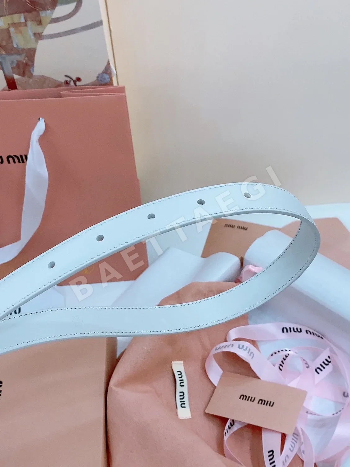 미우미우 벨트 57863 Miu Miu Belt 상세 이미지 8