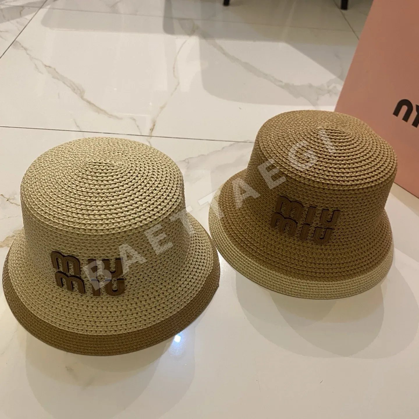 미우미우 버킷 햇 모자 상세 이미지 8
