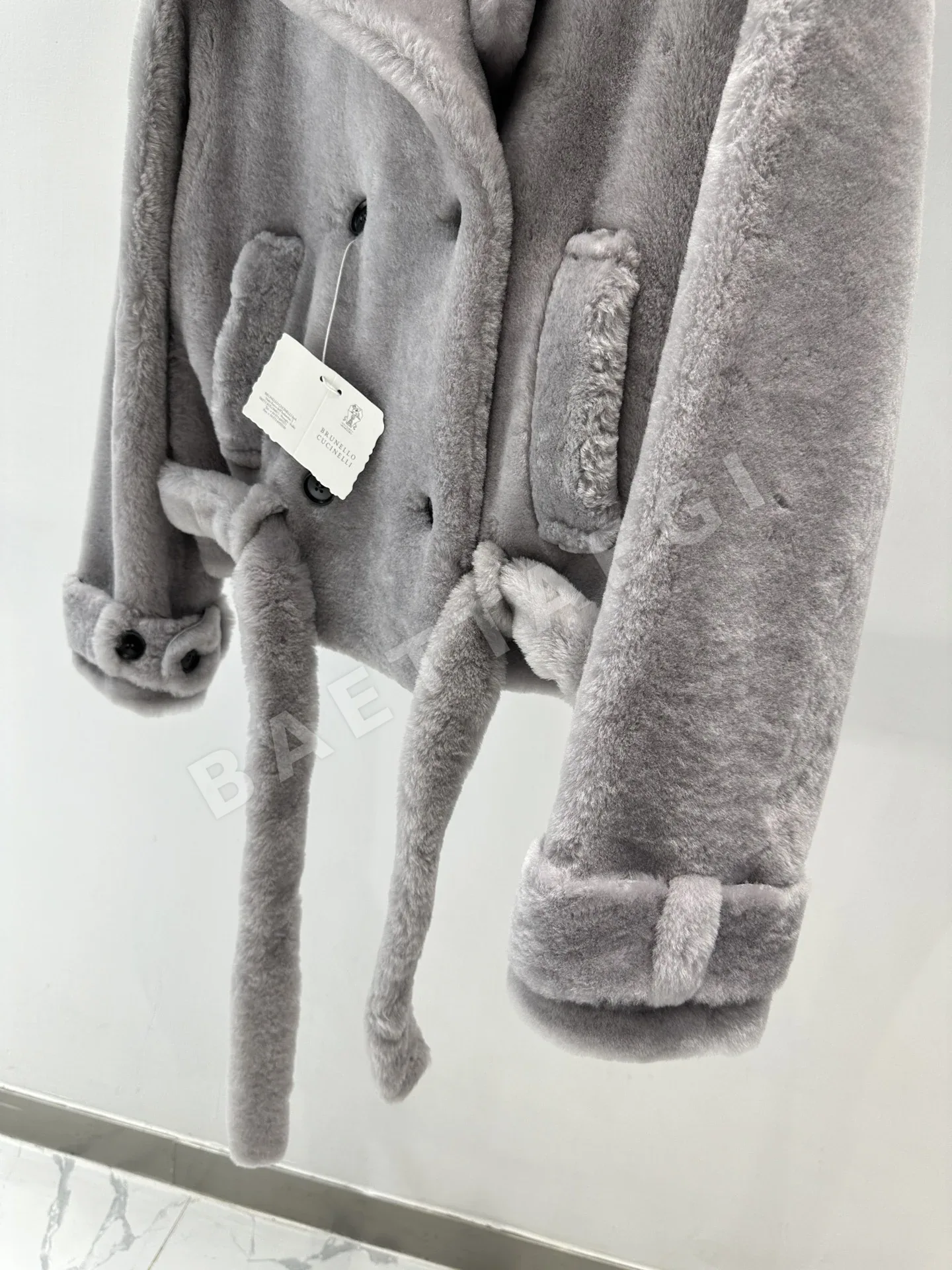 브루넬로쿠치넬리 코끼리 램스킨 퍼 여성 자켓 상세 이미지 5