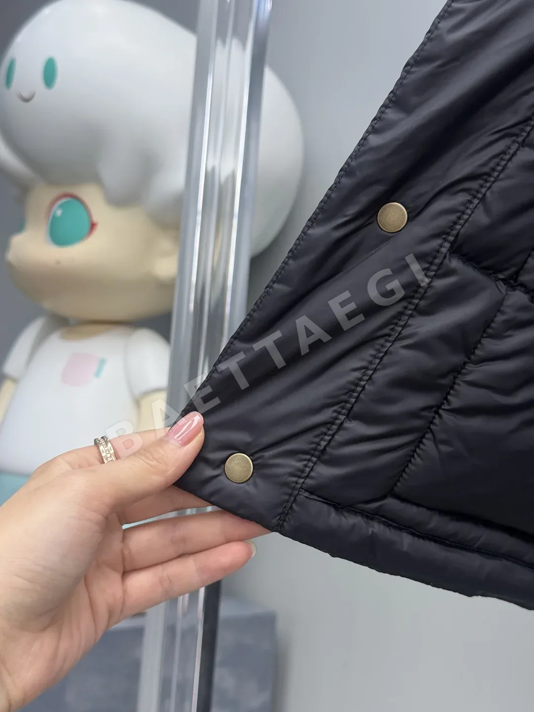 셀린느 스탠드 카라 다운 베스트 조끼 상세 이미지 7