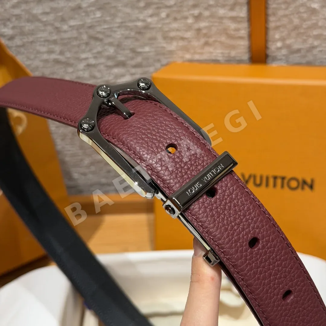 루이비통 JD350-FROG 30mm 리버서블 벨트 상세 이미지 5