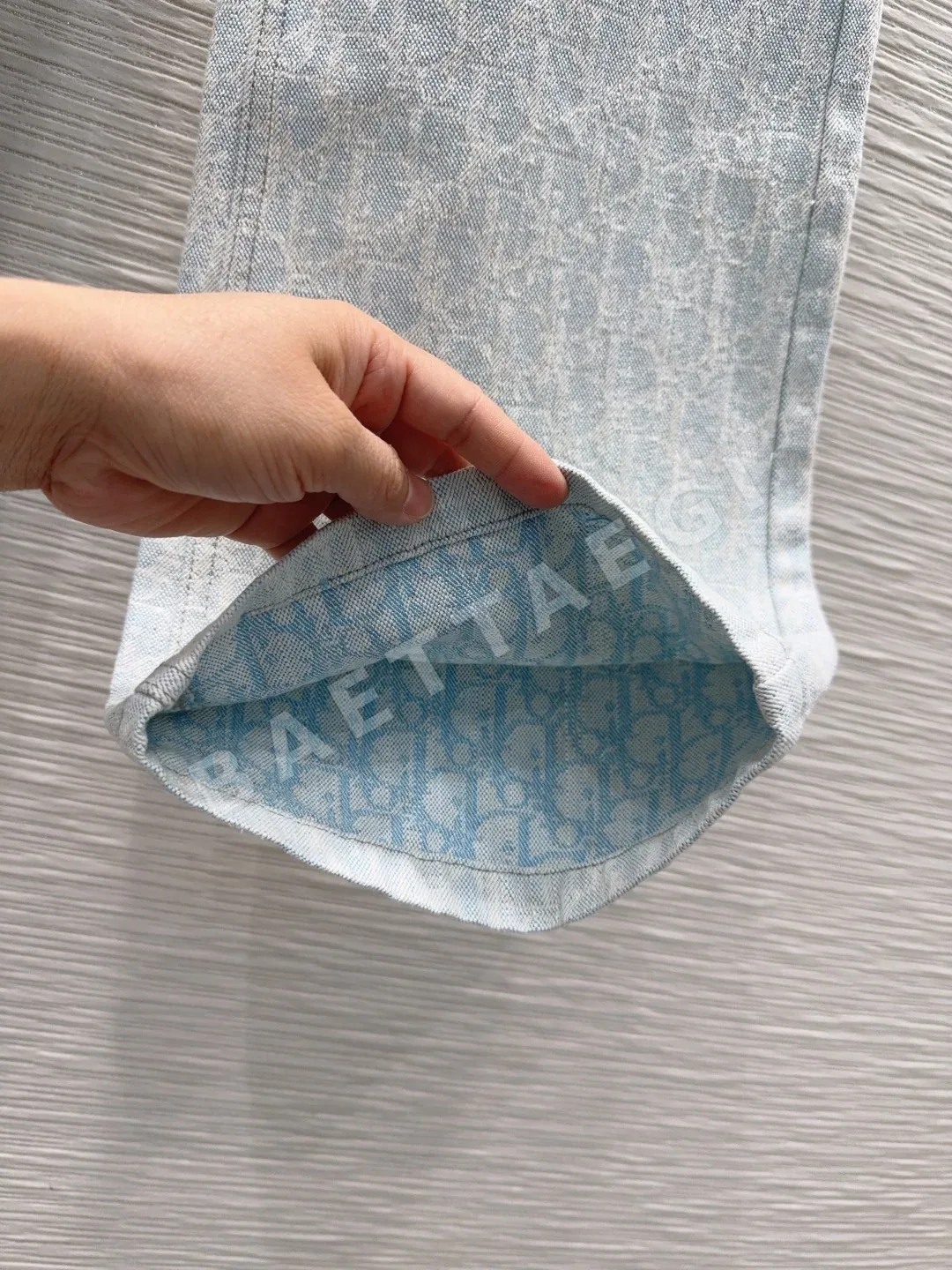 디올 여성 3D 테일러링 바지 상세 이미지 6
