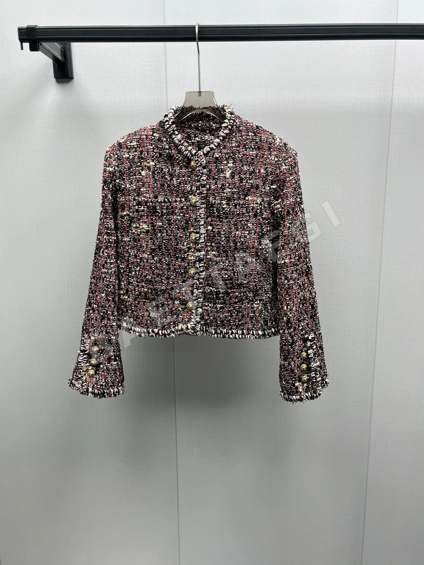 샤넬 트위드 여성 자켓 182361