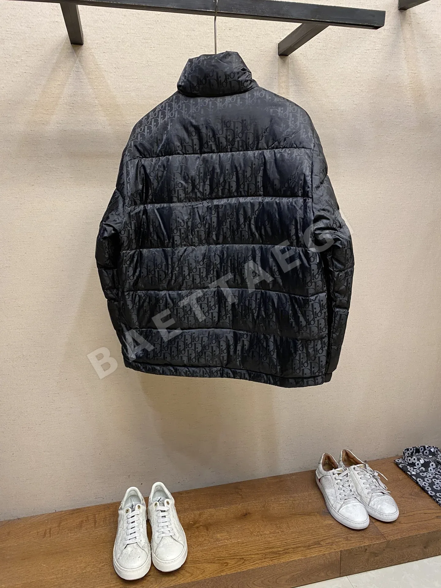 디올 풀 프린트 자카드 남성 패딩 상세 이미지 2