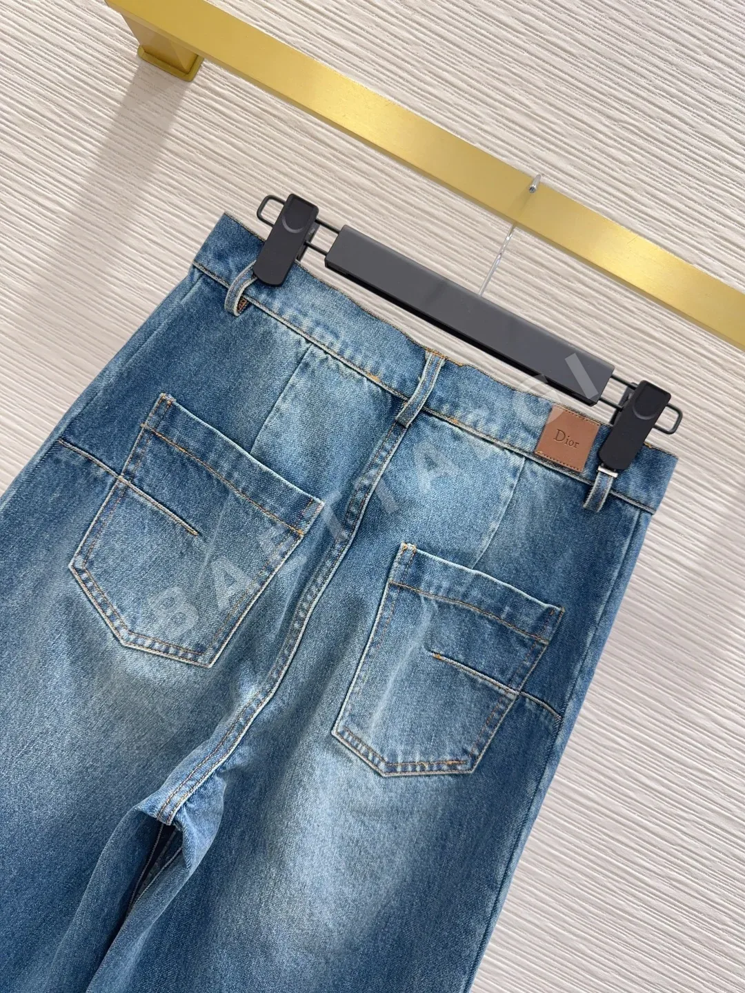디올 여성 하이핏 데님 바지 상세 이미지 6