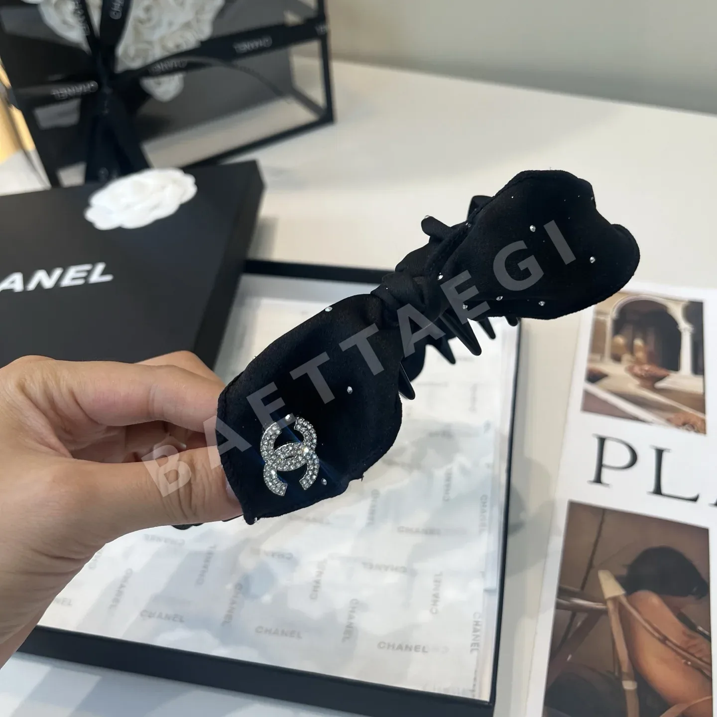 샤넬 토끼 귀 헤어밴드 상세 이미지 5