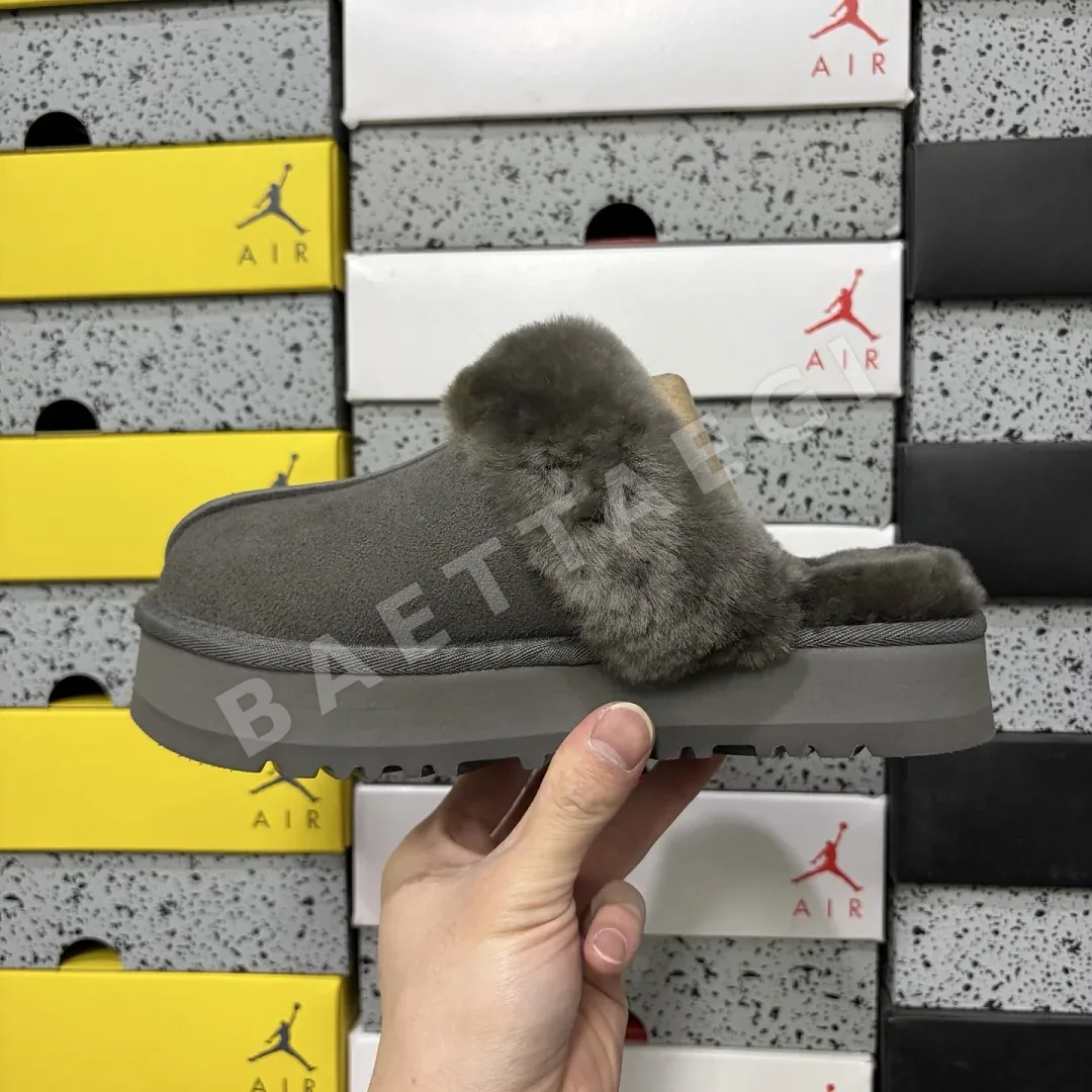 어그 [TOP] 그레이 208920 UGG Disquette Slipper Charcoal 3cm -2550 상세 이미지 7