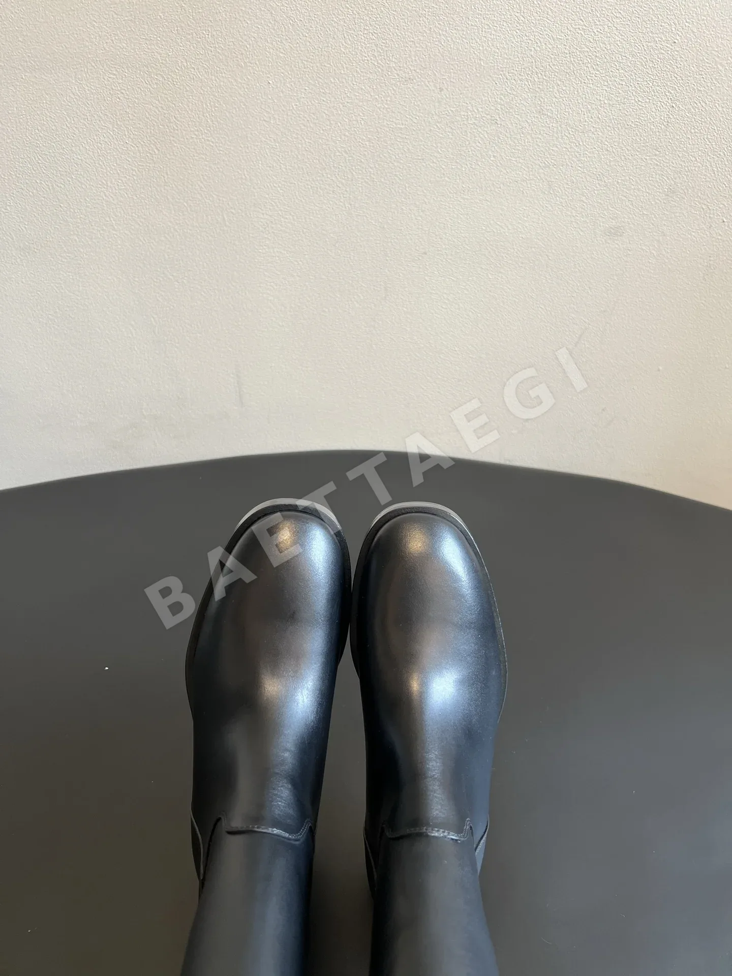 샤넬 부츠 카프스킨 더블 C 버클 상세 이미지 7