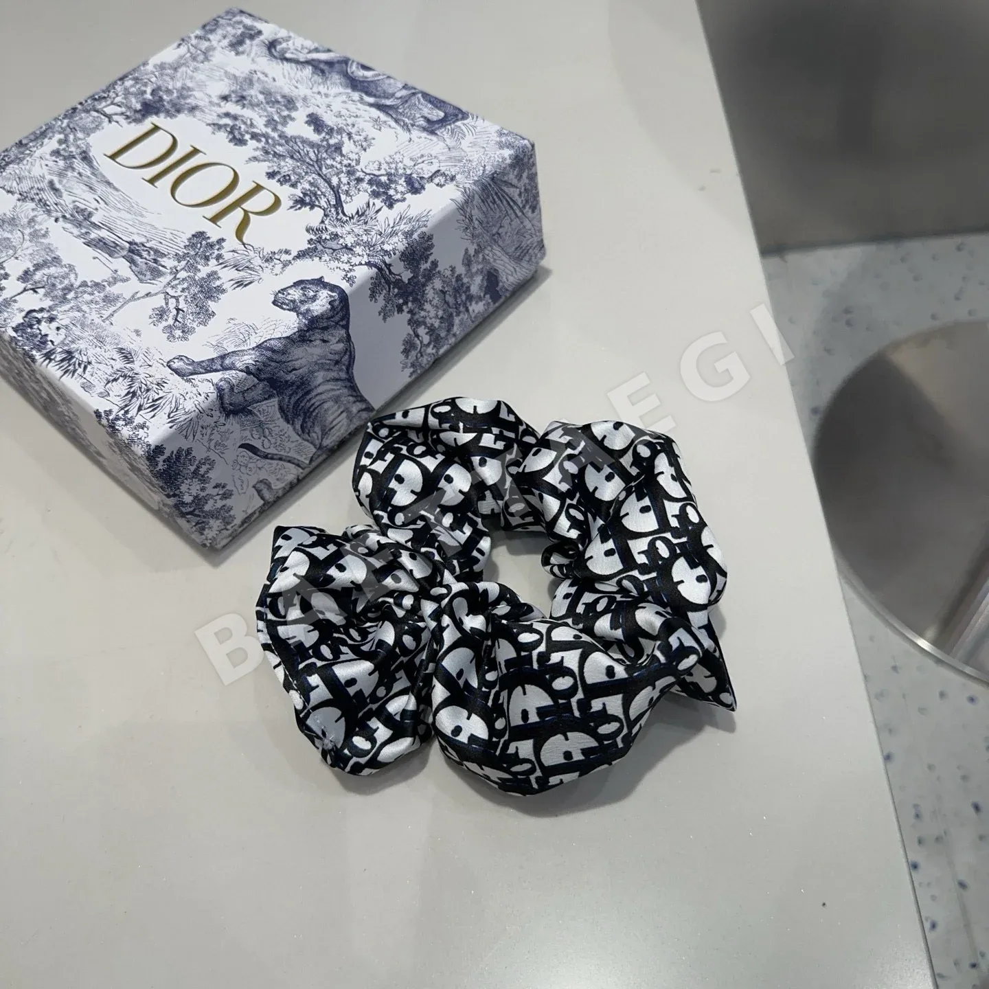 디올 CD 헤어 고무 상세 이미지 3