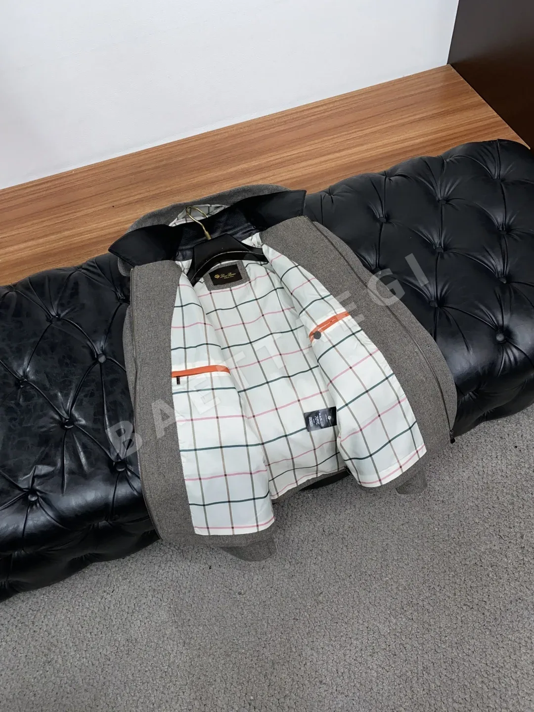 로로피아나 코튼 후드 자켓 상세 이미지 7