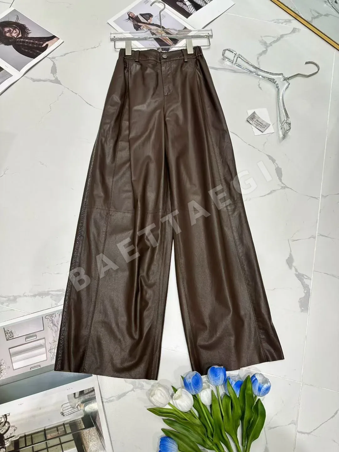 에르메스 가죽 스커트 207187