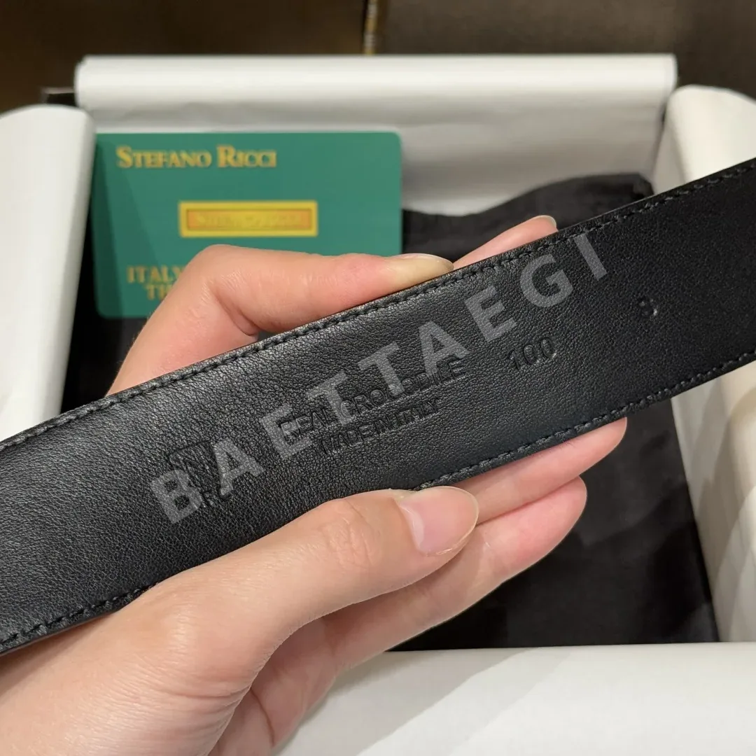 스테파노리치 독수리 머리 장식 양면 가죽 벨트 상세 이미지 9