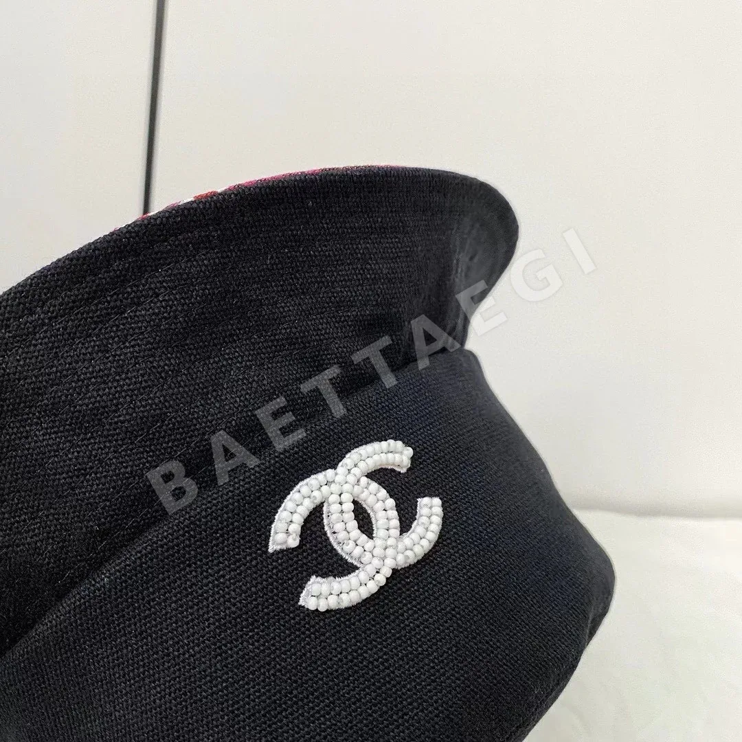 샤넬 비즈 로고 버킷 햇, 베이스볼 모자 상세 이미지 6