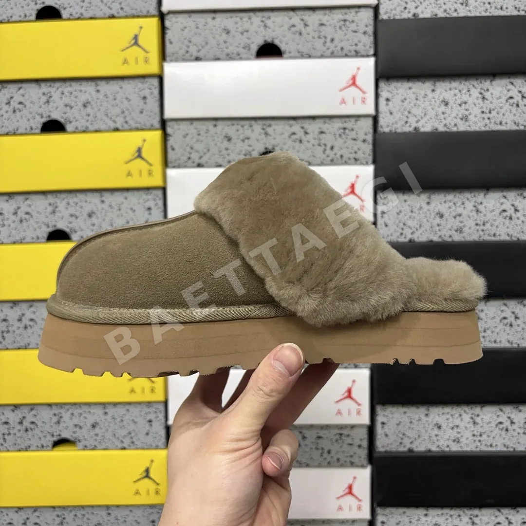 어그 [TOP] 브라운 208918 UGG Disquette Slipper 3cm -2550 상세 이미지 9