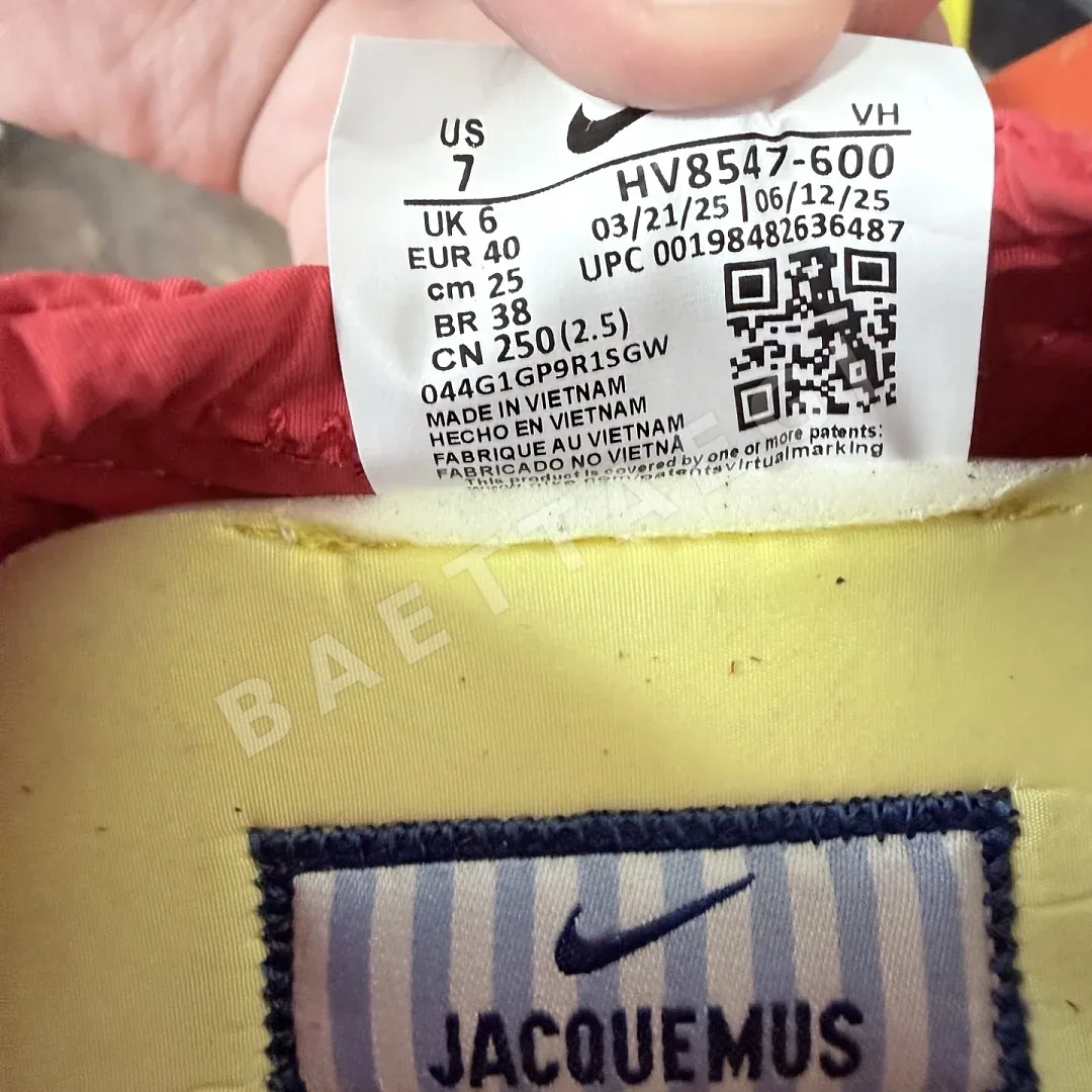 나이키 [GOD] HV8547-600 201600 Nike Moon Shoe SP Jacquemus University Red 상세 이미지 8