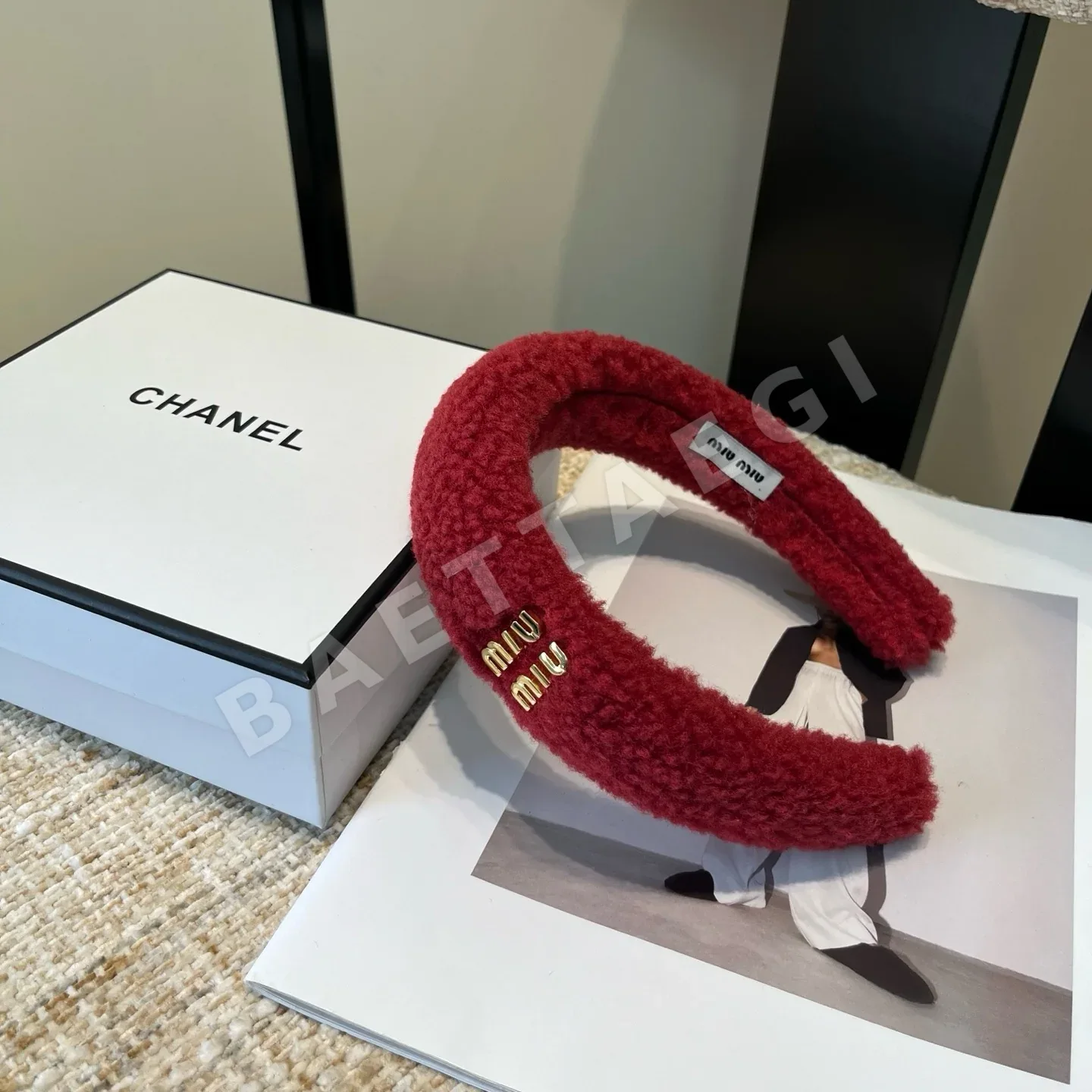 미우미우 헤드밴드 상세 이미지 3