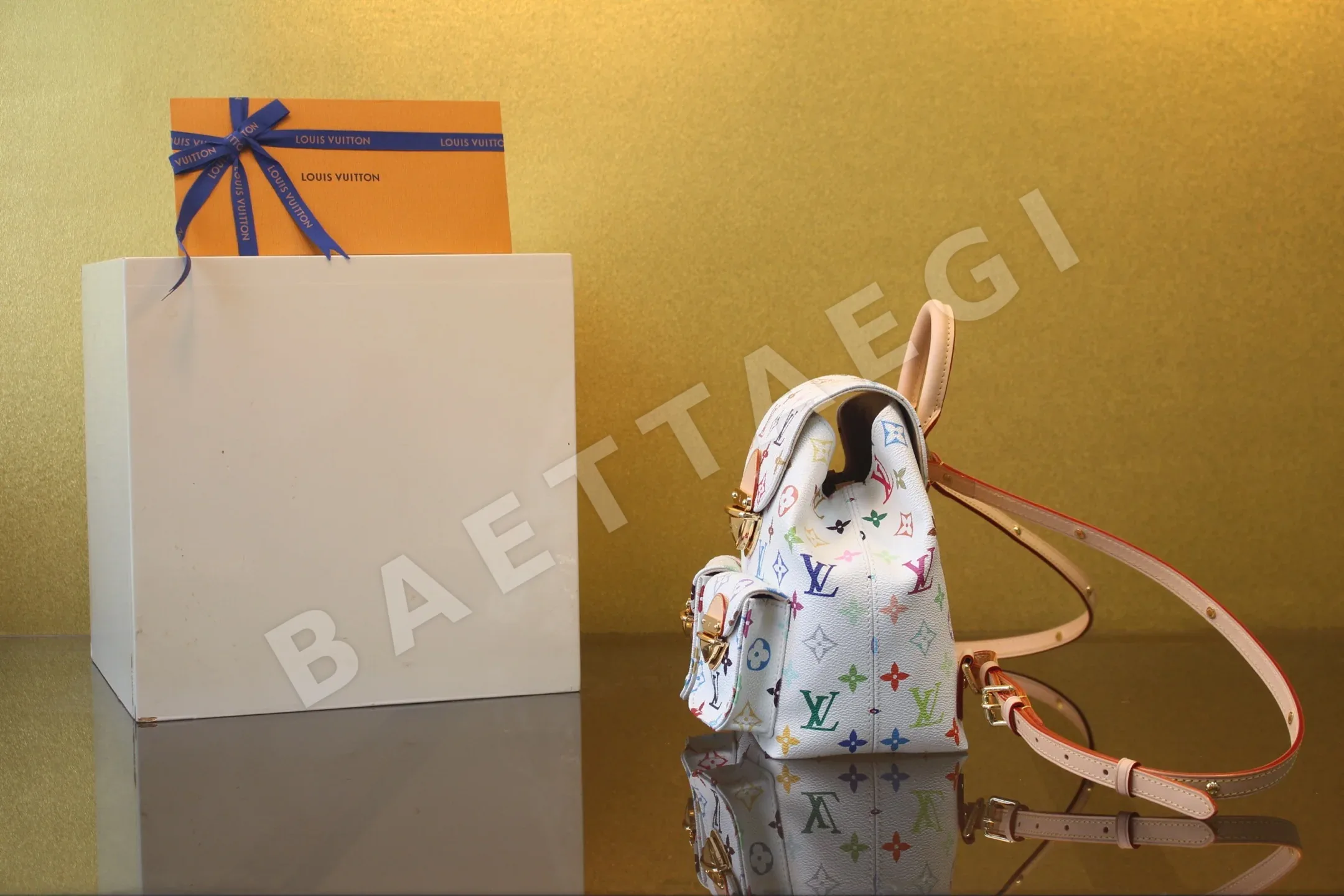 루이비통 모노그램 코팅 캔버스 백팩 M13081 상세 이미지 2