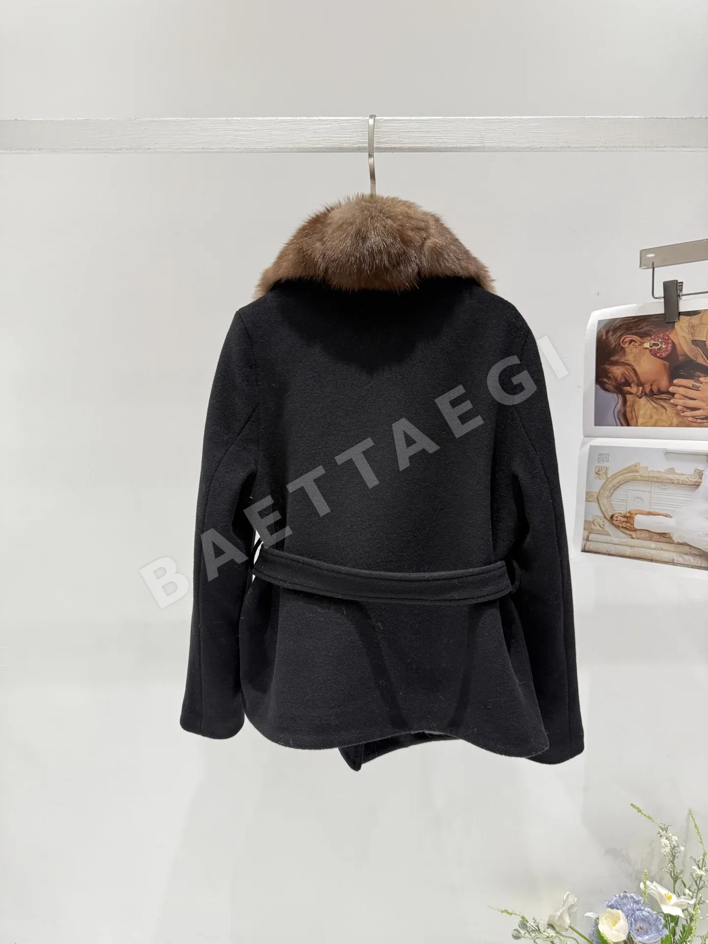로로피아나 여성 여우 모피 다운 자켓 상세 이미지 9