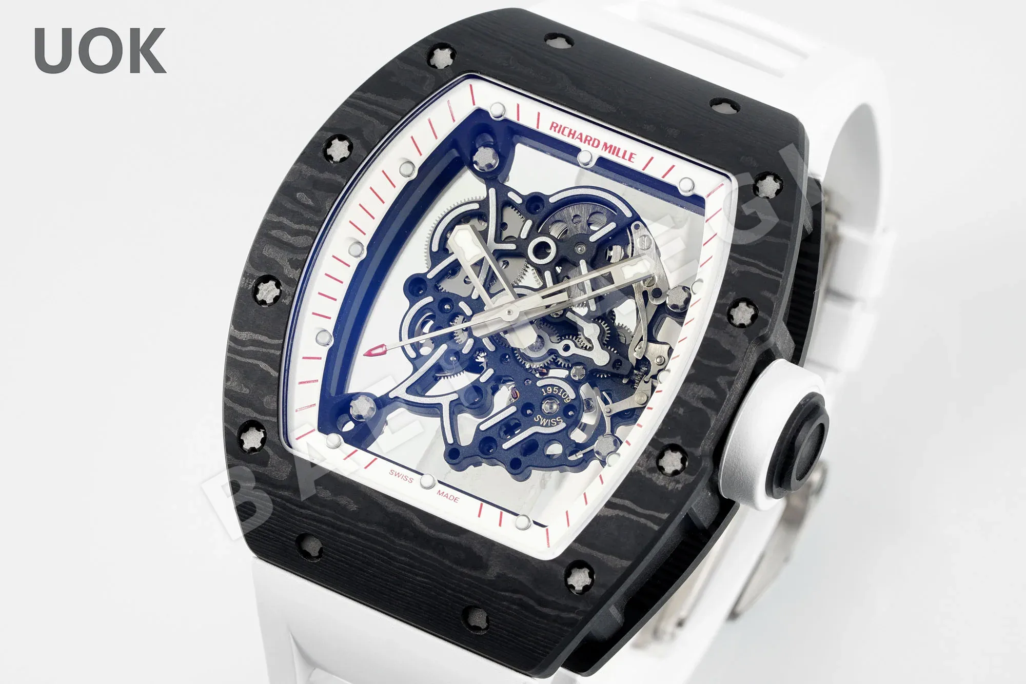리차드밀 스켈레톤 RMUL 2 무브먼트 남성 시계 레플리카 44906 Richard Mille 상세 이미지 3