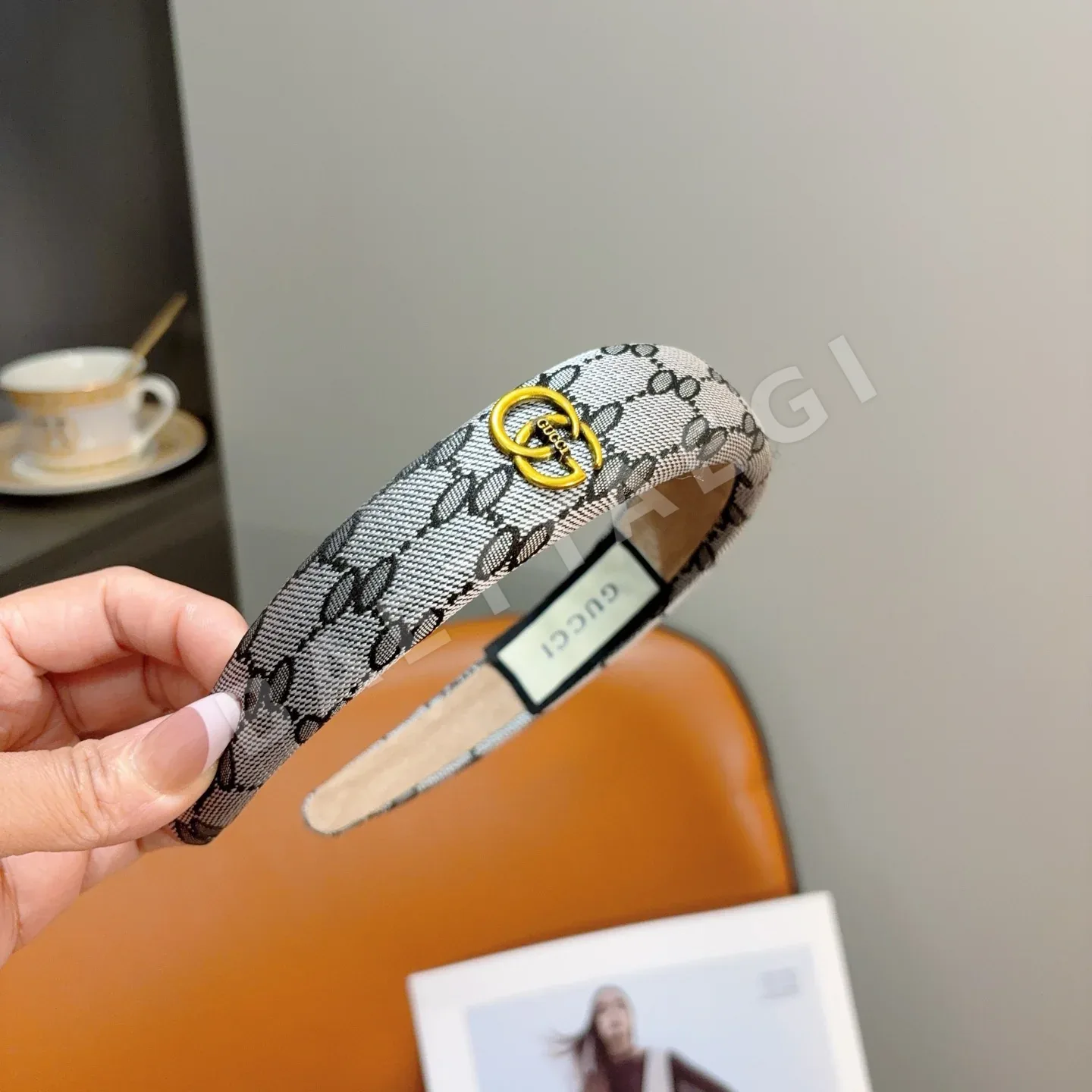 구찌 더블 G 헤드밴드 헤어악세 상세 이미지 3