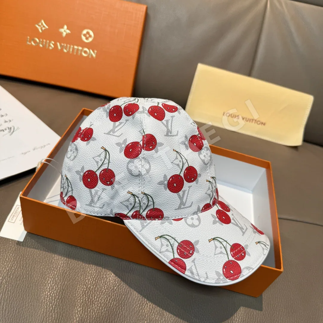 루이비통 LV 체리 디자인 야구모자 상세 이미지 3