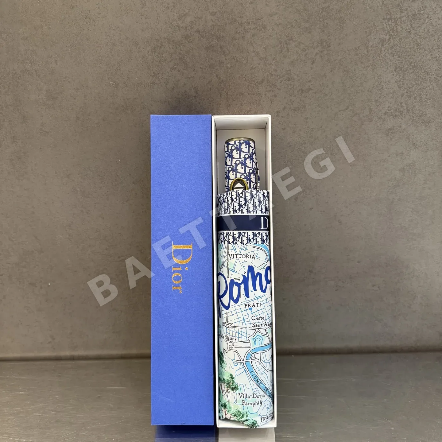 디올 3단 자동 접이식 우산 85576