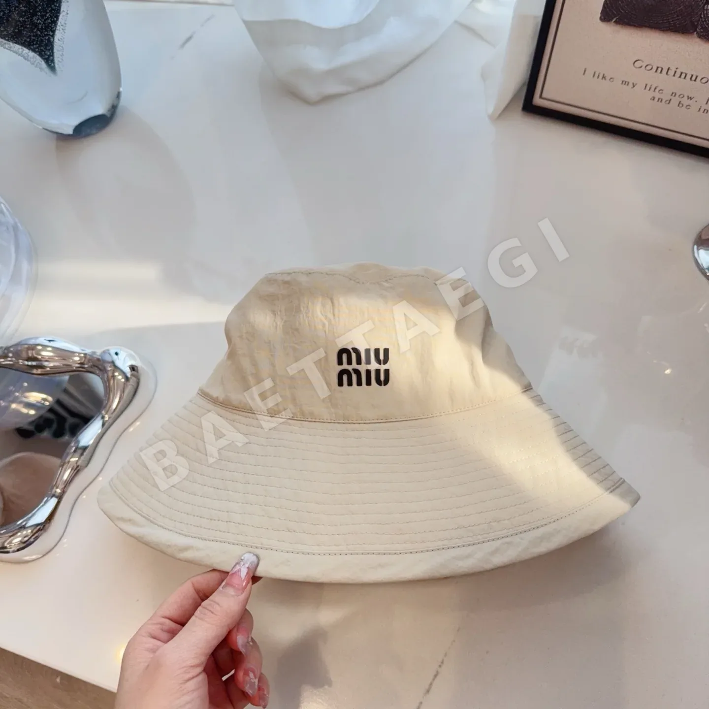 미우미우 모자 81273 Miu Miu Cap 상세 이미지 7
