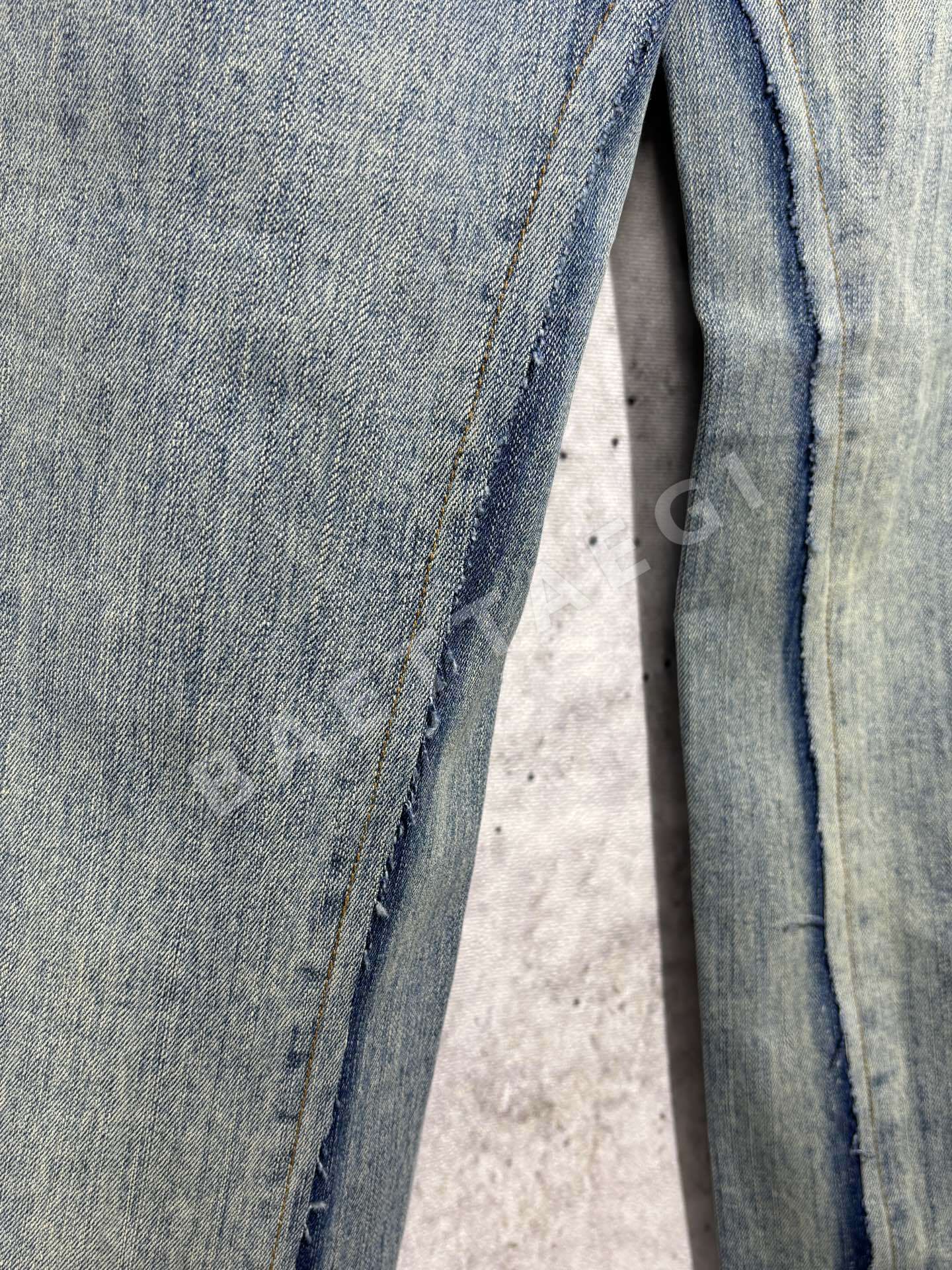 발렌시아가 패치워크 사이드 포켓 남성 청바지 상세 이미지 10