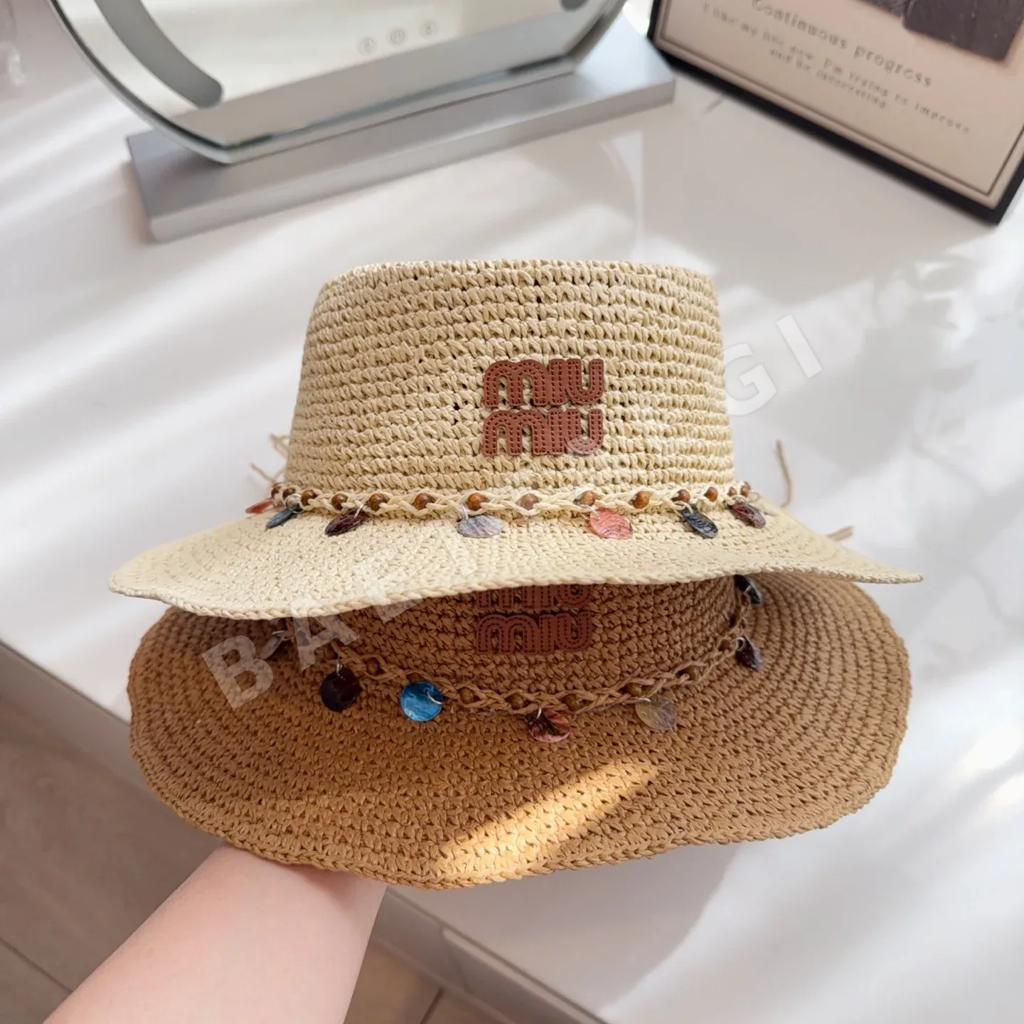 미우미우 모자 80770 Miu Miu Cap 상세 이미지 9