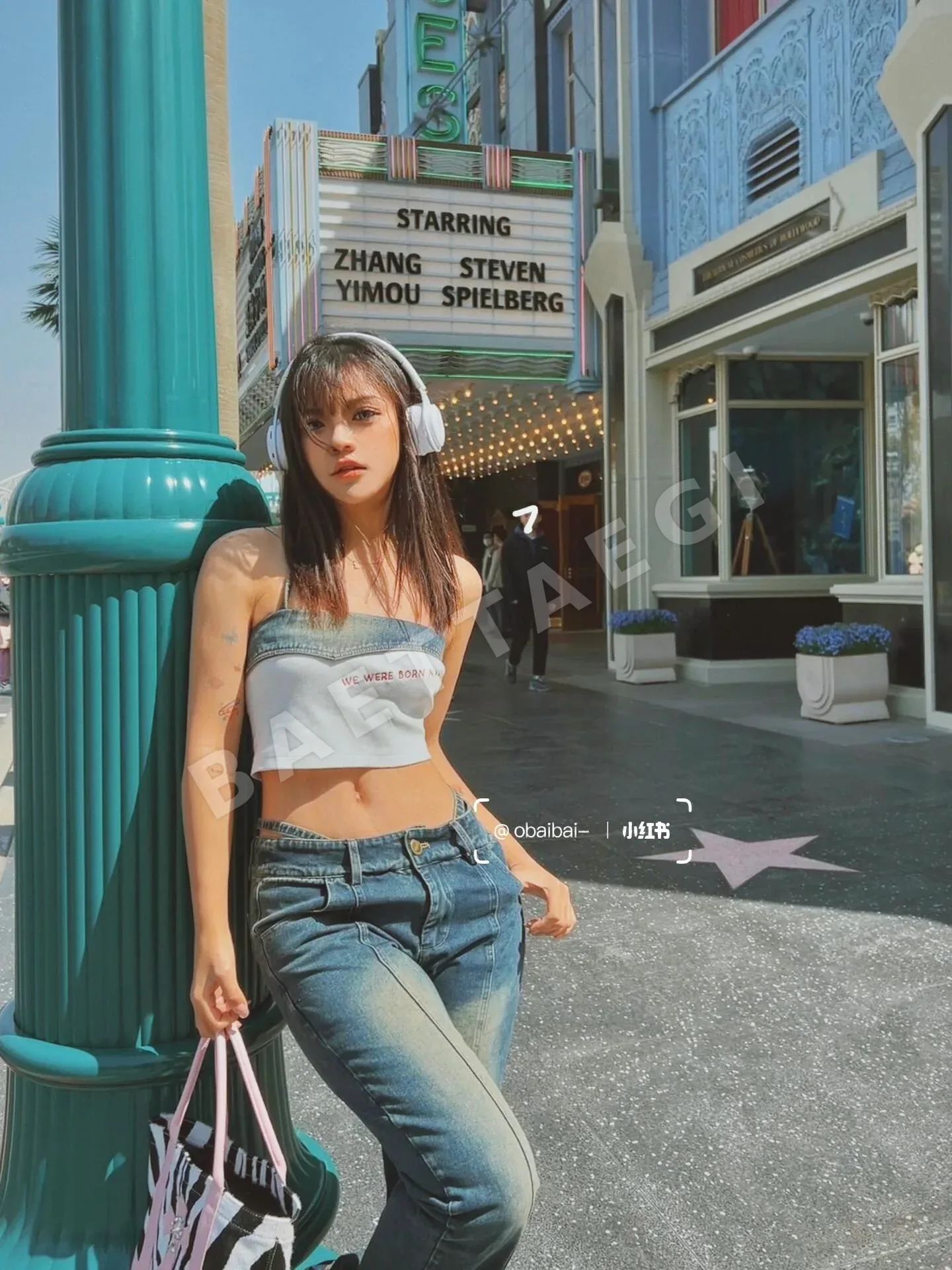 크롬하츠 핑크 제브라 헤어 크로스 토트백 상세 이미지 15