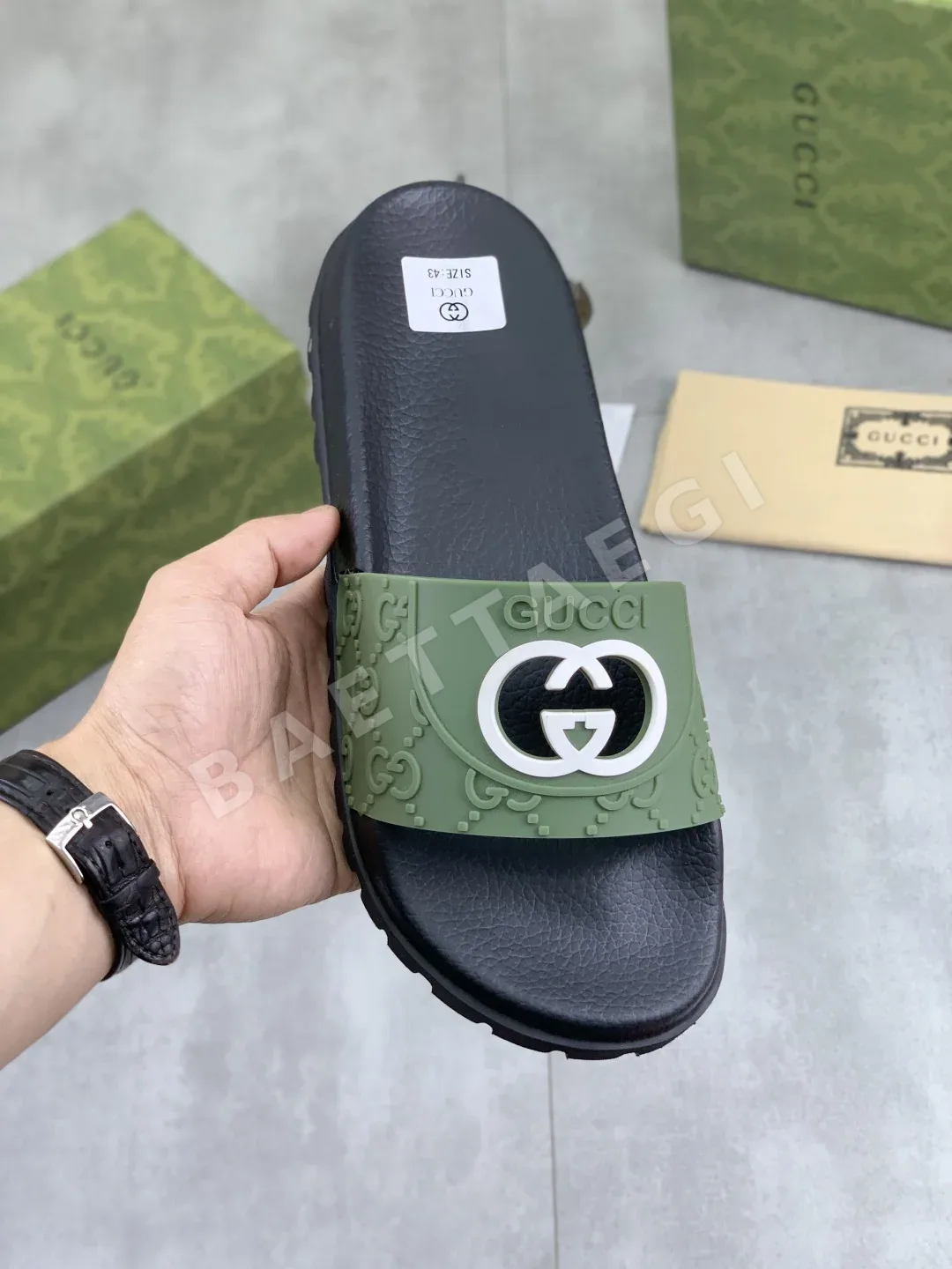 구찌 뱀띠 캐주얼 슬리퍼 23787