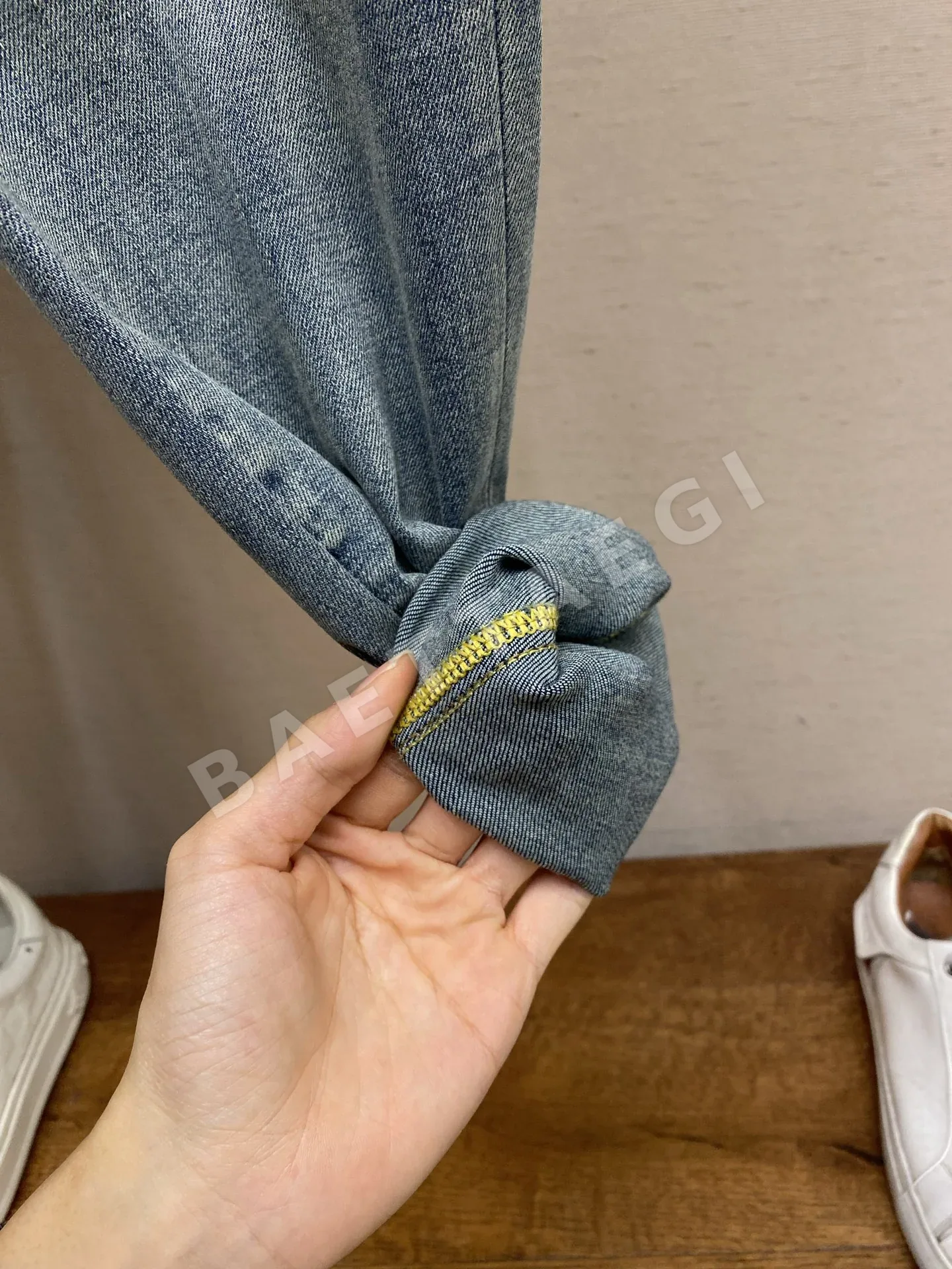 생로랑 데님 자켓 상세 이미지 6