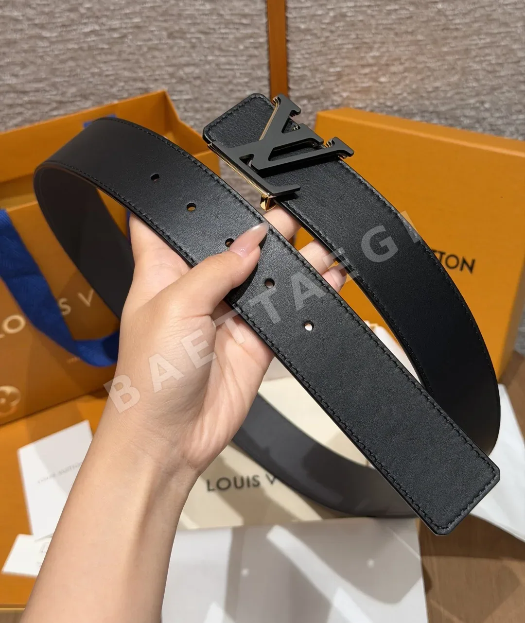 루이비통 옵티컬 40mm 리버시블 벨트 상세 이미지 6