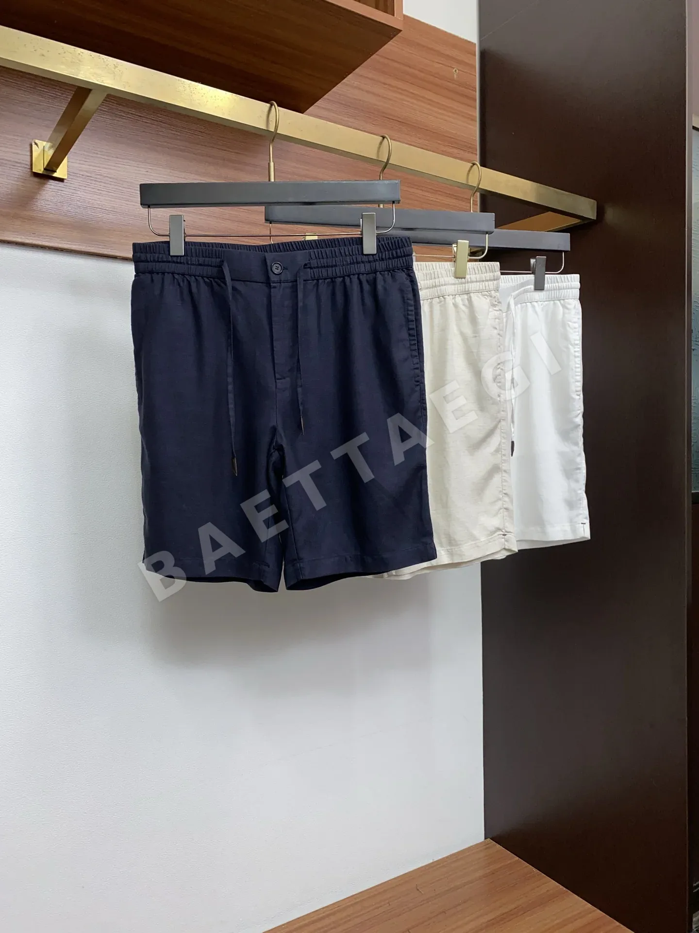 로로피아나 린넨 남성 반바지 상세 이미지 8