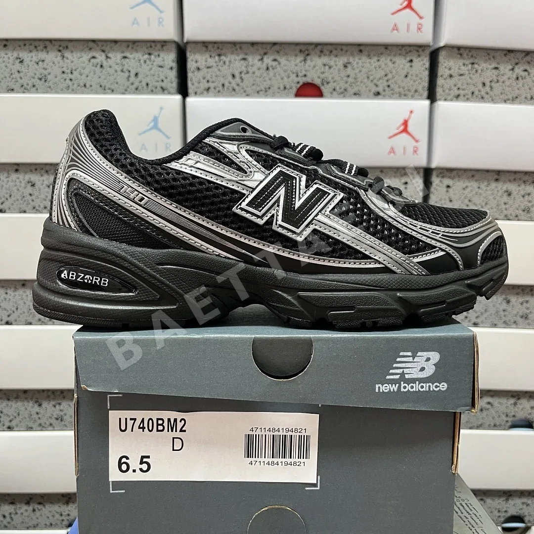 뉴발란스 [XY] 740v2 U740BM2 202055 New Balance 740v2 Black Grey Silver