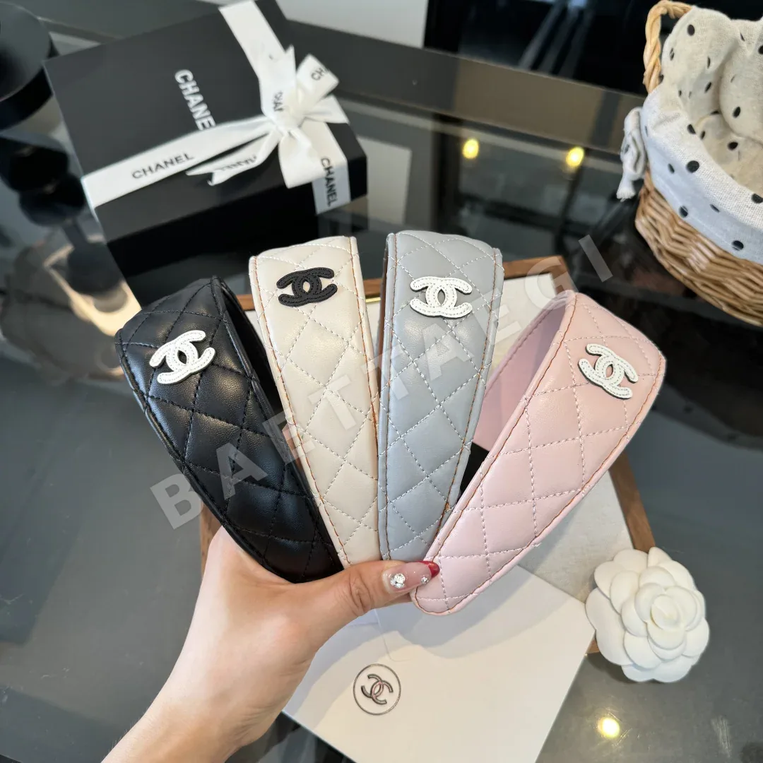 샤넬 퀼팅 헤드밴드 183092