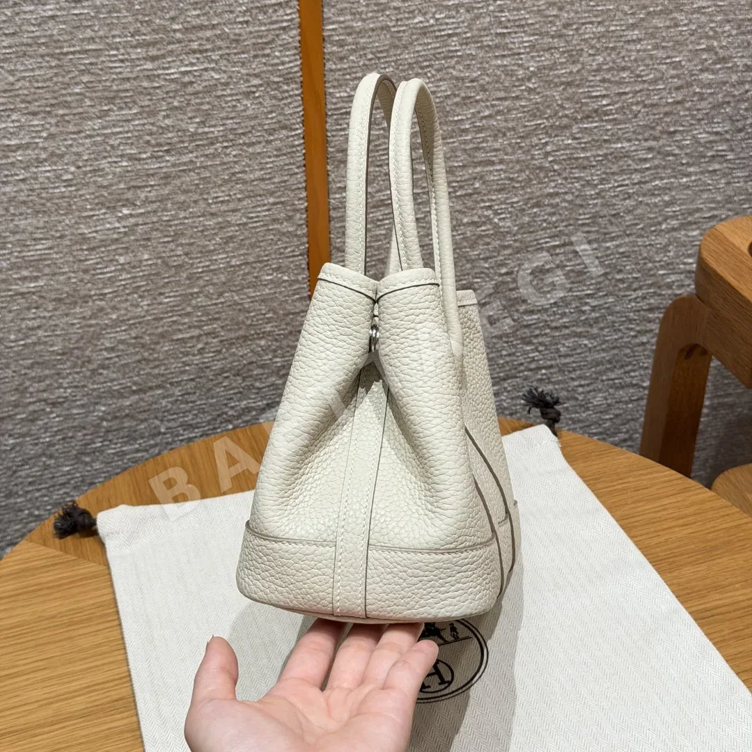 에르메스 가든 파티 23 네고다 가죽 가방 상세 이미지 3